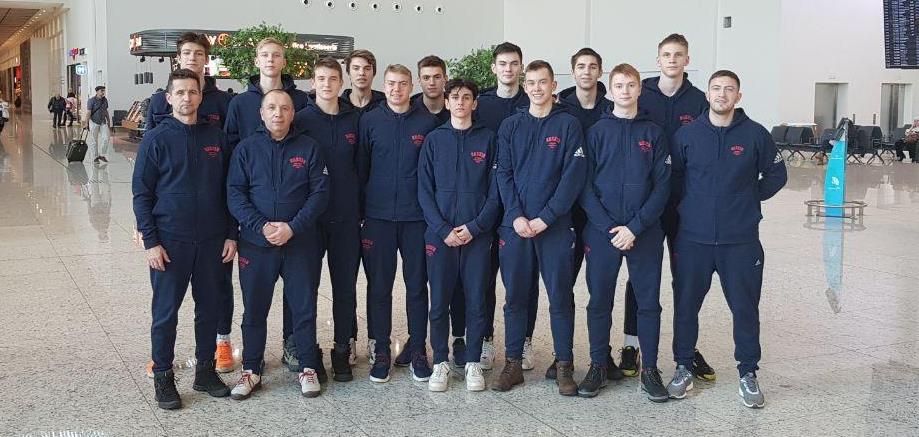 Мужская сборная U16 отправилась на международный турнир