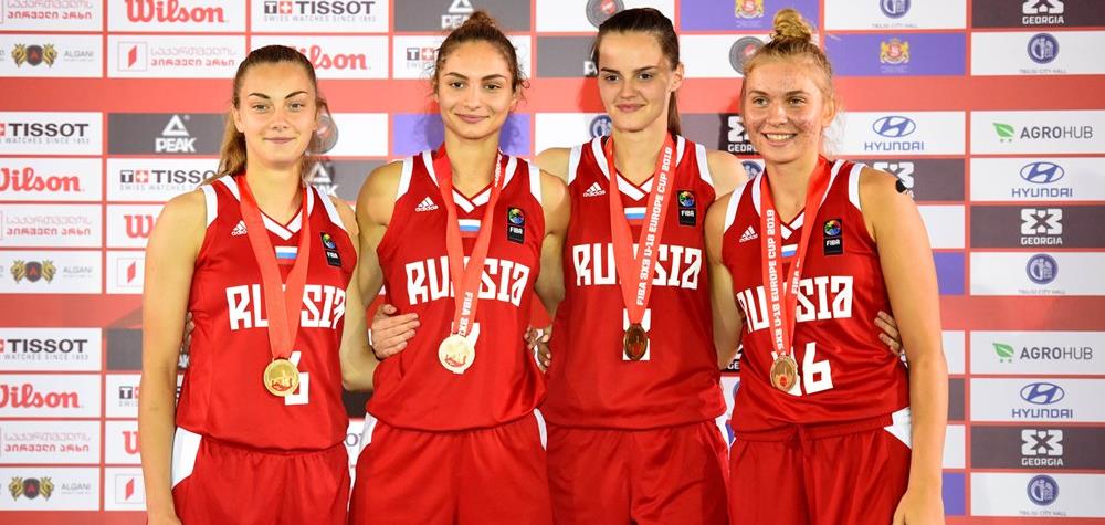 Юниорки U18 и Данила Чикарев – бронзовые призеры Кубка Европы!