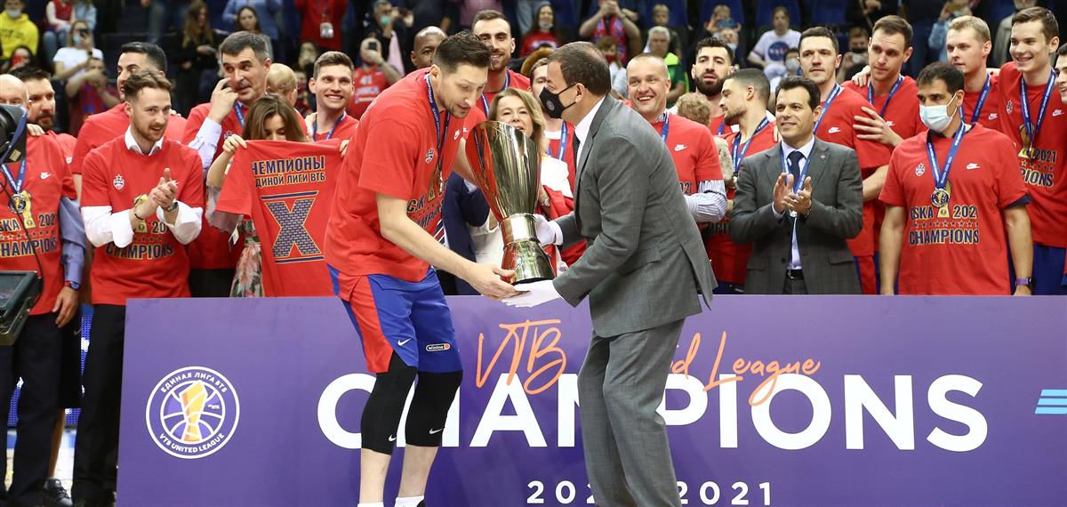 Андрей Кириленко поздравил ЦСКА с победой в Единой лиге и Чемпионате России