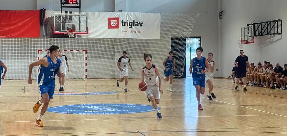 Юниоры U16 уступили резервной сборной Сербии