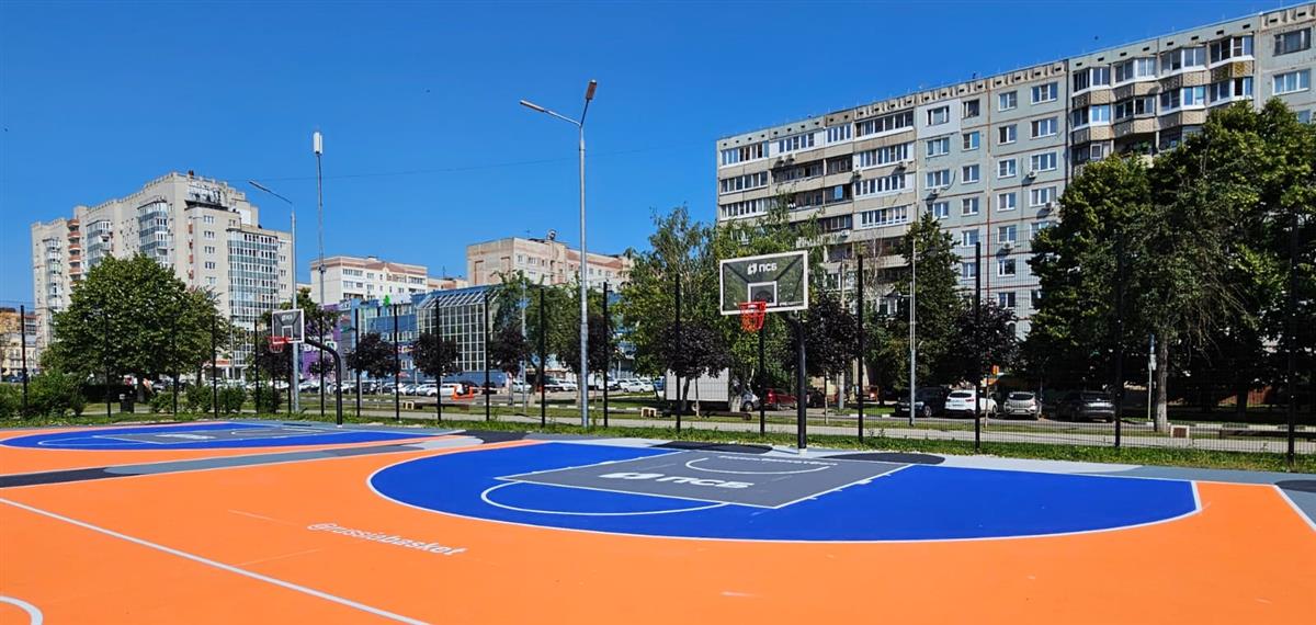 РФБ обновила первый центр уличного баскетбола «ПСБ-Детям» в Туле