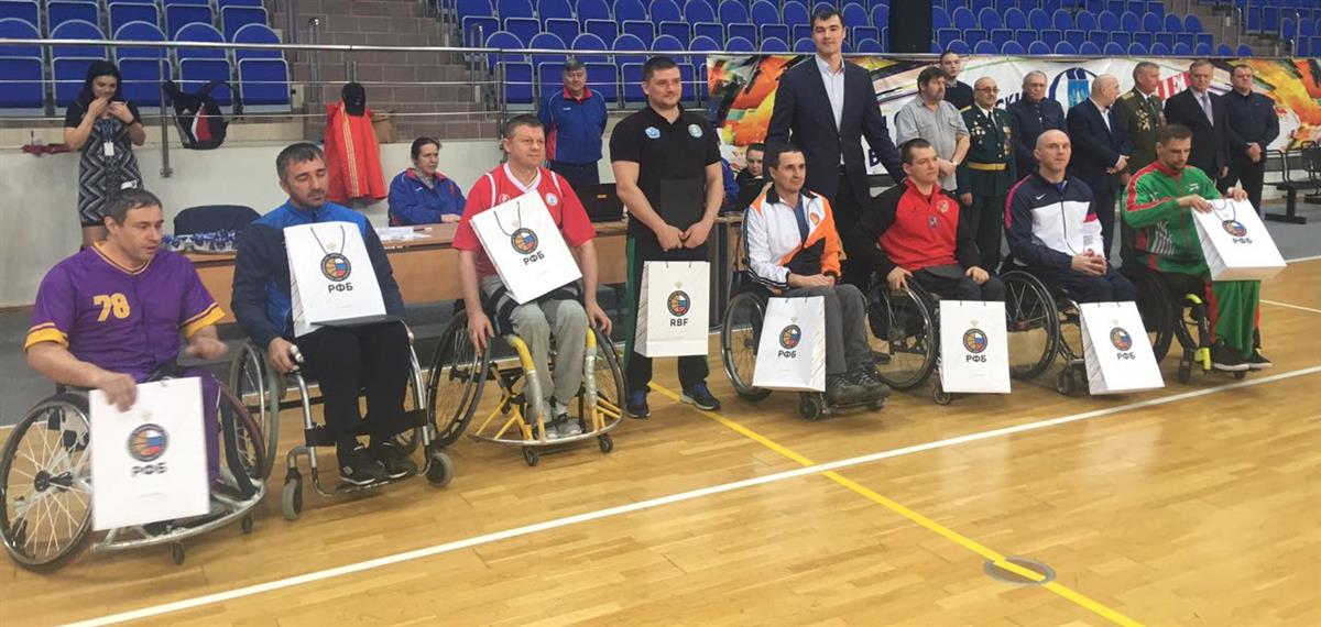 Завершился 1-й круг чемпионата России по баскетболу на колясках