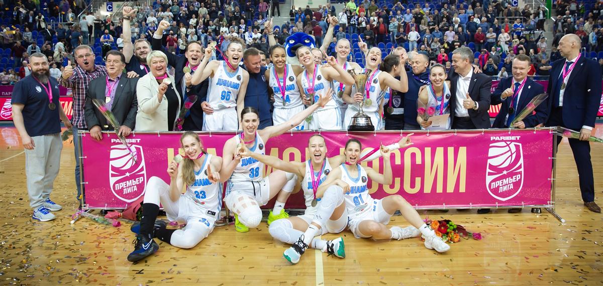 Курское «Динамо» впервые стало чемпионом России!