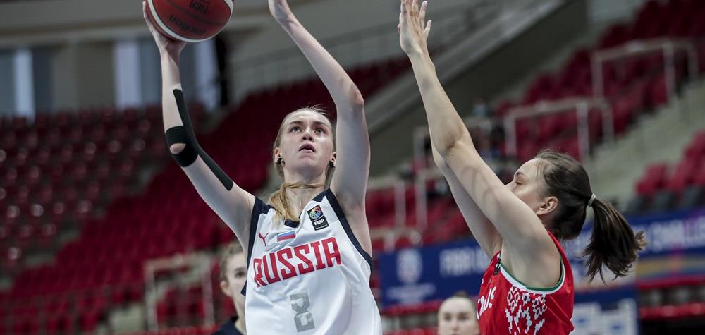 Женская сборная U20 разгромила Беларусь