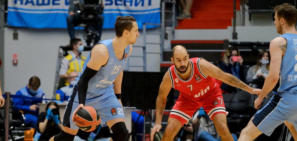 «Зенит» потерпел первое поражение в Евролиге