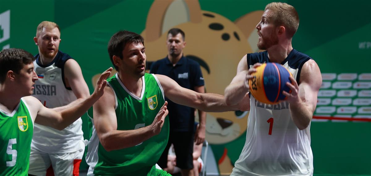 Сборная России по баскетбольному двоеборью одержала первую победу на играх стран БРИКС