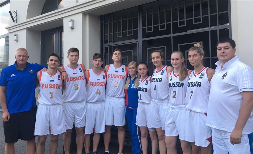 Сборные России U18 отправились на отбор к Кубку Европы